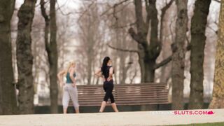 18 Year Old College Lesbo College Girl Angel Rivas & Zorah White Go