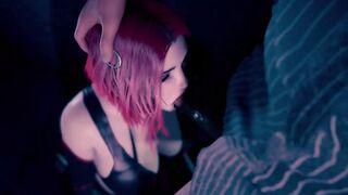 rayne performs unforgettable head & cum swallowing at late night 