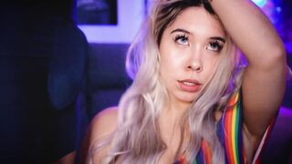 Chubby blonde Colombian loves her bf's penis