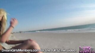 Nude On The Playground And Busted Flashing