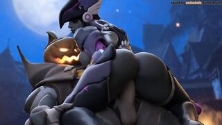 Pharah Rides Penis {With Sound} -Arhoangel