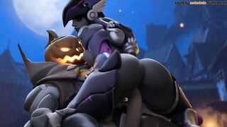 Pharah Rides Penis {With Sound} -Arhoangel