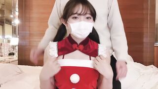 激かわ素人Ｊ〇が恥ずかしい体位で犯された結果♡大興奮で大量中出し♡素人カップル/美女/スタイル抜群/パイパン/スマホ撮影/リアル/主観映像/ハメ撮り