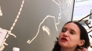 I chase a teenie chick into the supermarket and pounded her into my hotel. pov porn
