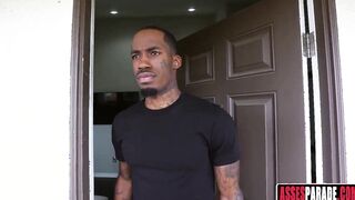 Luna Star Into Ebony Dick Butt Hole Fucking