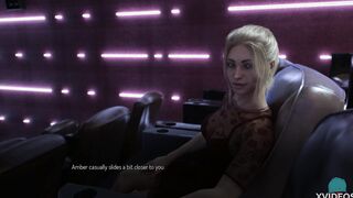 COLLEGE TIED #101 • Deep and sloppy fellatio inside the