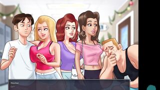 SUMMERTIME SAGA #93 • Blonde beauty presents her tight holes