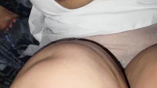 OOPS! THICK HUGE ASS HISPANIC MAKES ME CUM SO FAST! I COULDNT HOLD IT.