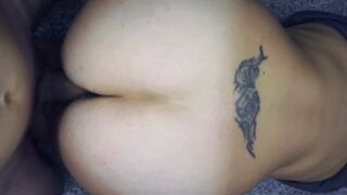 Huge booty mom got anal jizzed