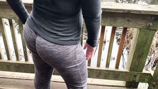 Monstrous Ass Wedgie Snow Day Fun