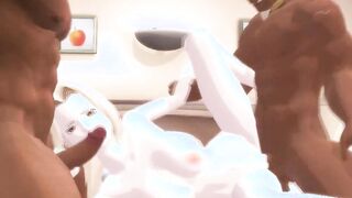 【SEX-MMD】Killer Bee and Raikage Double Lariat’s Tsunade【No sound】【R-18】