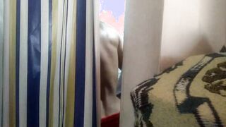 I spy on my brother while he masturbates for the