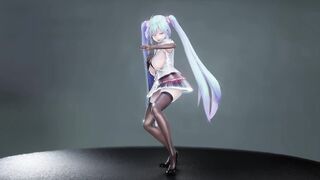 MMd r18 Gimme × Gimme Tda expression modified Miku for your pleasure 3d cartoon