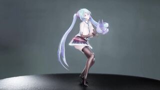 MMd r18 Gimme × Gimme Tda expression modified Miku for your pleasure 3d cartoon