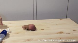 Ballbusting Jess: Stomped, Caged, Plugged, Hammered - Hardcore Ballbusting
