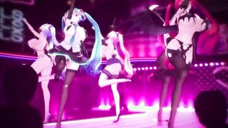 MMd r18 many guys want to banged! miku than their wifey because of irresistible color of underarm not dark