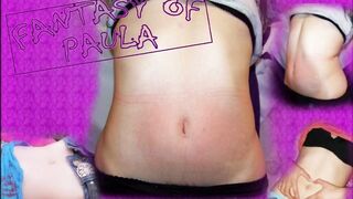 Paula licks and devours her GF's body, her beauty butt moves with passion huge butt and beauty belly