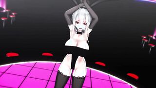 MMd r18 hot haku fun with her new job 3d animated
