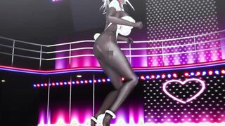 MMd r18 hot haku fun with her new job 3d animated