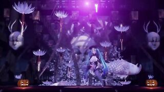 MMd miku Bae demon sexsual body will tease you try not to cum 3d animated