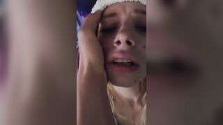 slaps a bitch on a juicy butt, the blonde herself wants to be torn off cunt wants;