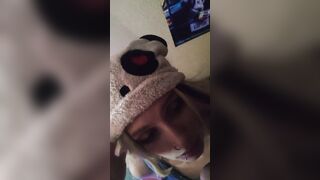 slaps a bitch on a juicy butt, the blonde herself wants to be torn off cunt wants;