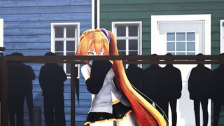 mmd r18 long booty thick lady vs Hot fit skinny Bombshell butt battle twerk fight 3d cartoon