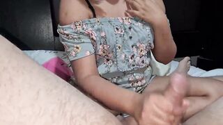 seducing my best friend´s dad. He loves my long 18