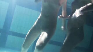 Mihalkova and Siskina and other babes underwater nude