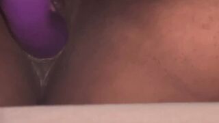 Ebony African Masturbation Squirt