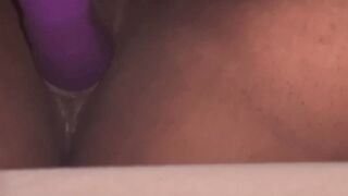 Ebony African Masturbation Squirt