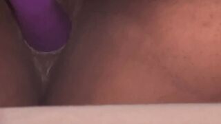 Ebony African Masturbation Squirt