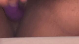 Ebony African Masturbation Squirt