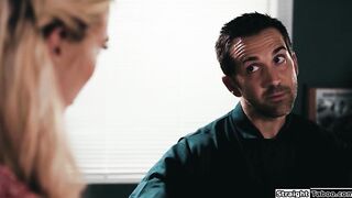 Teen student gets fucked by the janitor