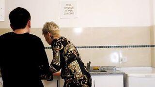 I FUCK HER BUTT AND FILLED HER FACE WITH MILK