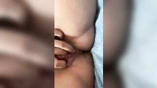 BIMBO WITH LONG JUGS LATATING CANT HELP MUST MILK HERSELF AND FINGER HER SNATCH