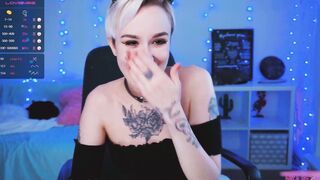 Adorable Tomboy Masturbates on Web Cam