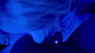 Hispanic give BBC DEEP THROAT and ball sucking off with cockring