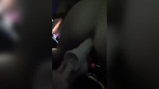 Slim MILF getting vagina spread by big sex toy