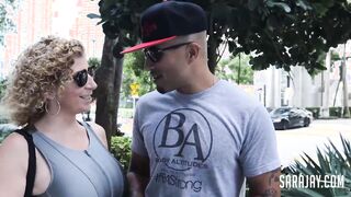 Huge Titties Hot Sara Jay Working Out With Her Favorite