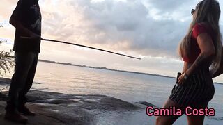 Looking for a campsite I found a fisherman, I asked