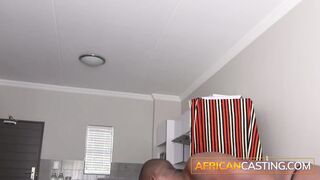 point of view Shaved African Bitch Interracial Casting Suck and Plowed