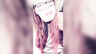 Nerdcandy90 smoking with anal play