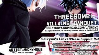 BEAUTY 3 WAY: DABI + TOMURA = VILLAINS BANQUET [MY HERO ACADEMIA]