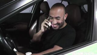 White sexual Lady Snow surprised her bf with her booty