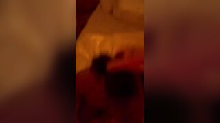 Black 19 year old blowing penis