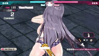 バレットガールズファンタジア 高梨月代 尋問シーン