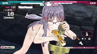 バレットガールズファンタジア 高梨月代 尋問シーン