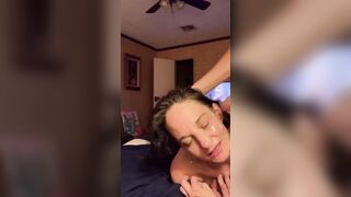 Pt two. fiance SWAP CUM LEAKING COVERED FACE 