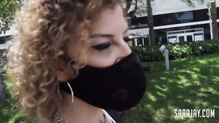 Insatiable Big Boobed Cougar Sara Jay Milks Lucky Dick Preston Parker!